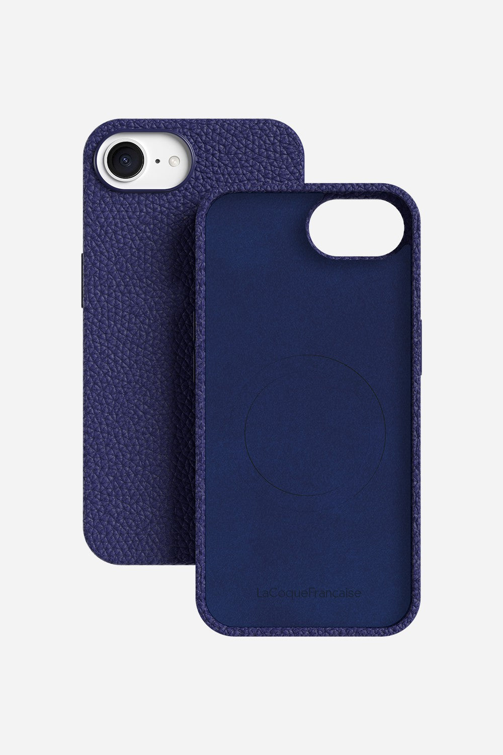 Coque Cuir Bleu - 2