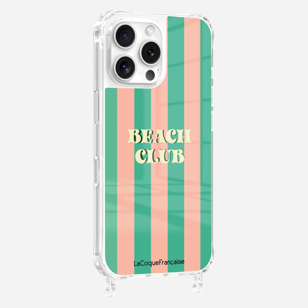 Coque Anneaux Imprimee Beach Club