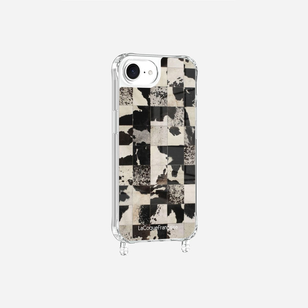 Cow Mosaic Printed Rings Case