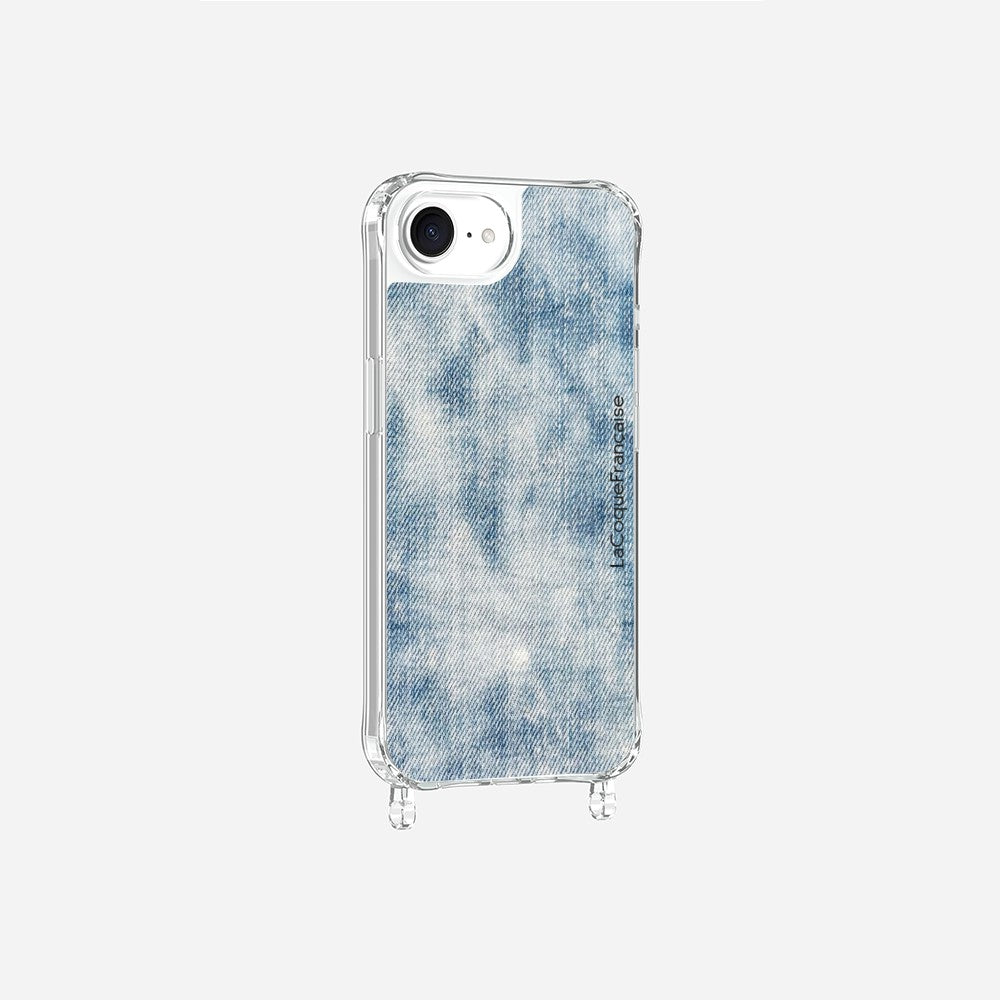 Coque Anneaux Imprimee Jean Bleu