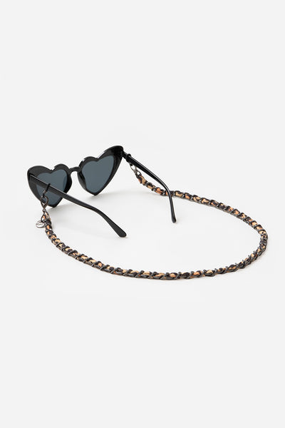 Bijoux Chaine De Lunette Cali Marron 72 cm