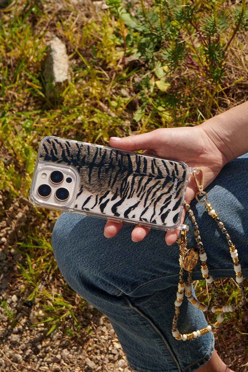 Elyo Beige Long Chain 120 cm