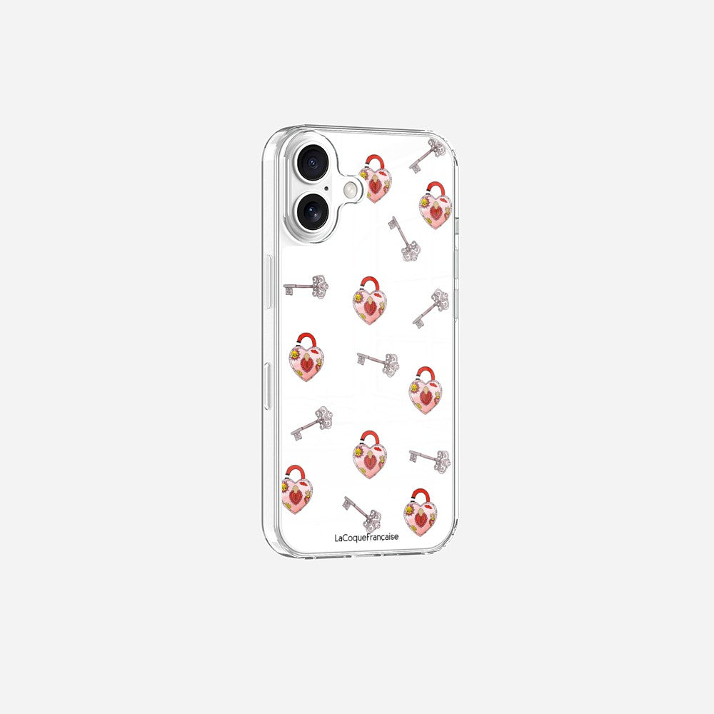 Coque Sans Anneaux Imprimee Cadenas & Cle