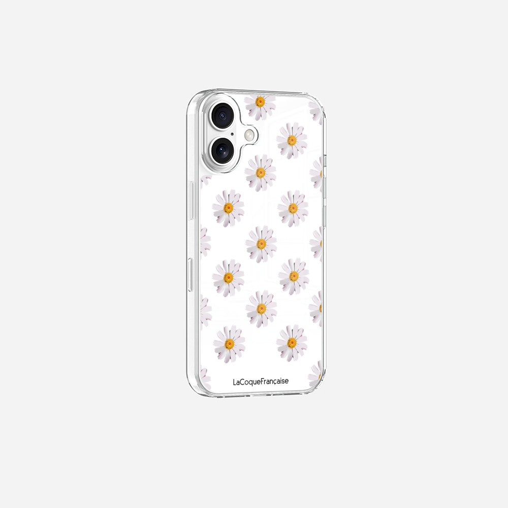 Coque Sans Anneaux Imprimee Marguerites