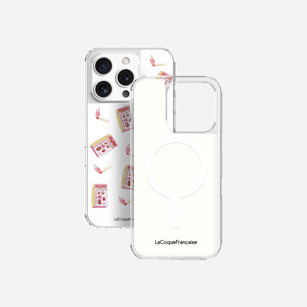 Coque Sans Anneaux Imprimee Boite Allumette & Allumette