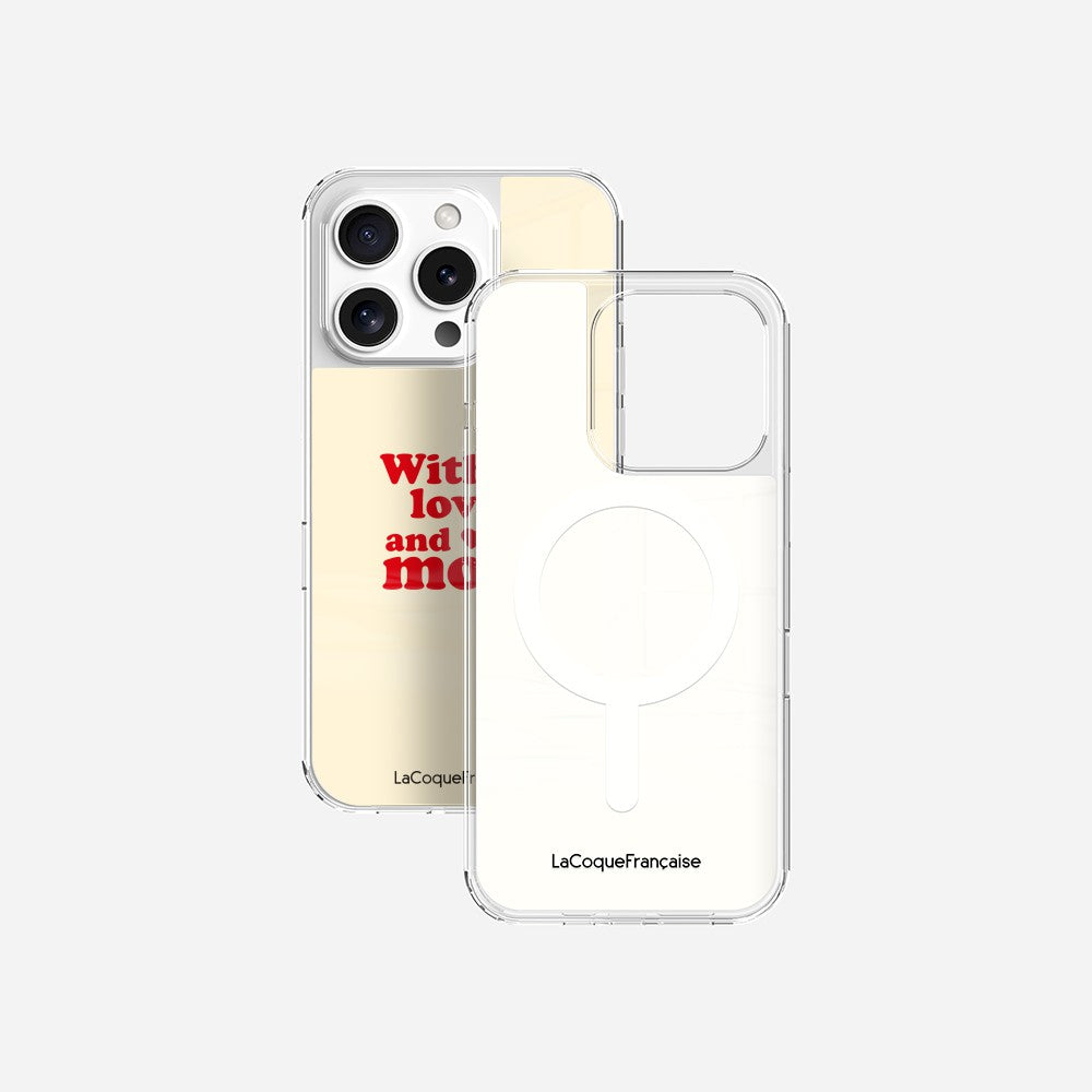 Coque Sans Anneaux Imprimee With Love And More
