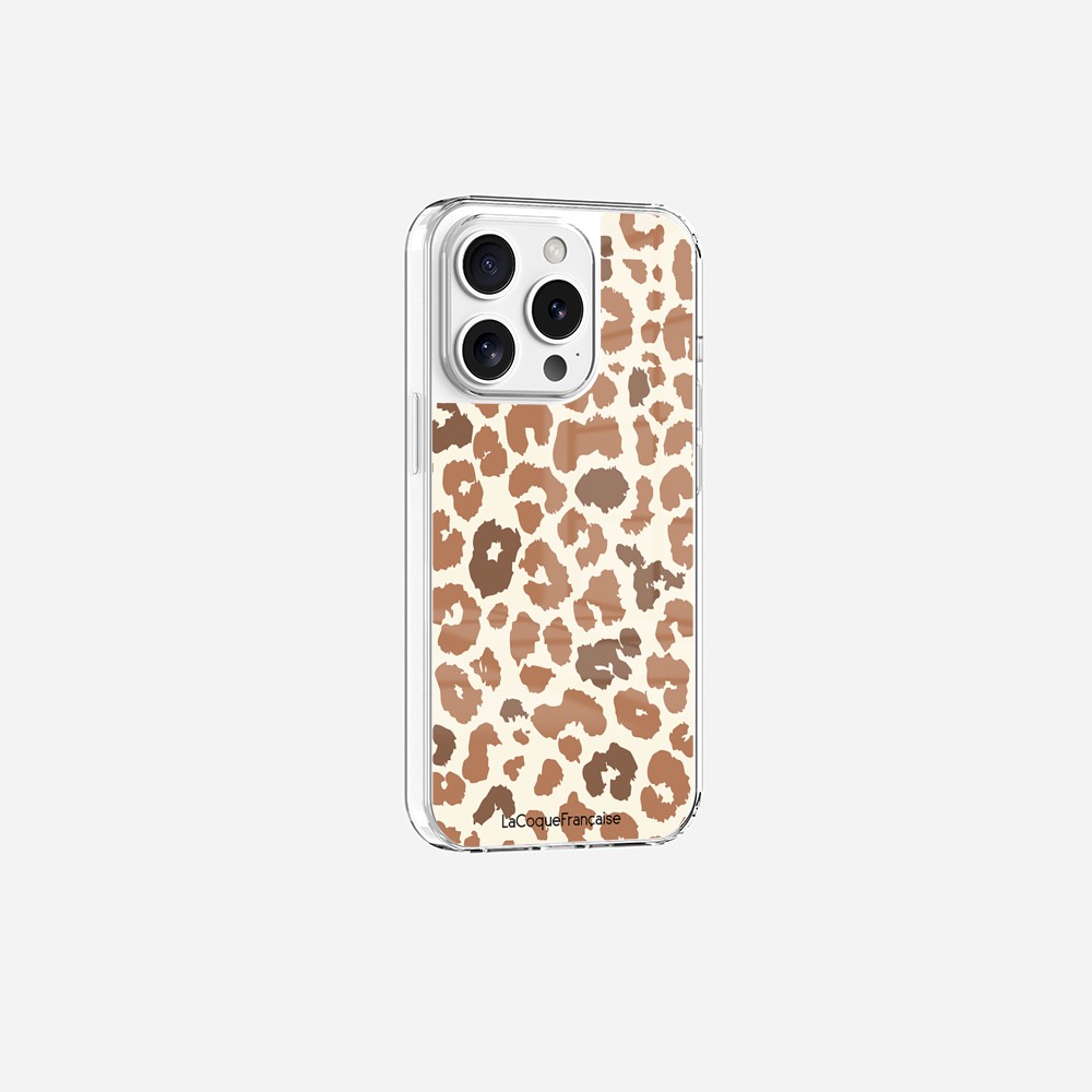 Brown Leopard Print Ringless Case