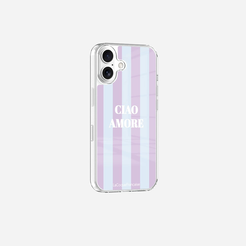Coque Sans Anneaux Imprimee Ciao Amore Violet