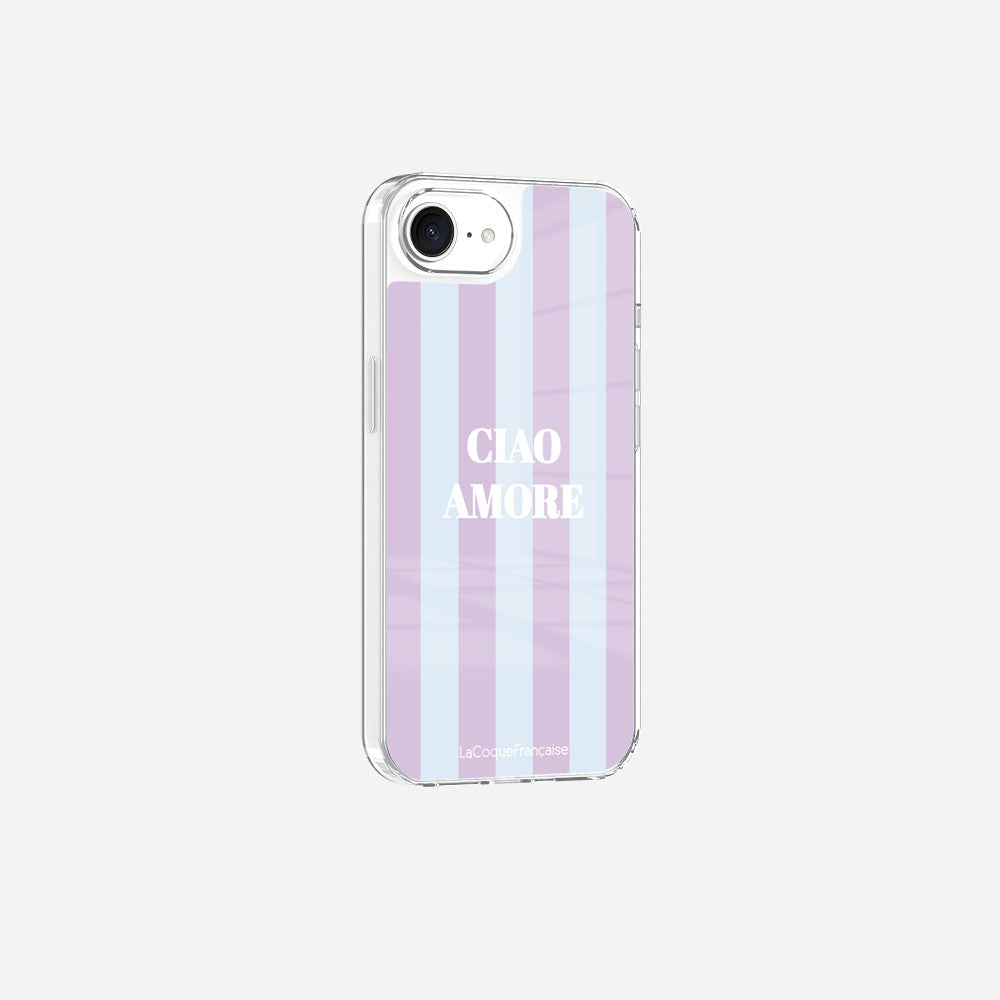 Coque Sans Anneaux Imprimee Ciao Amore Violet