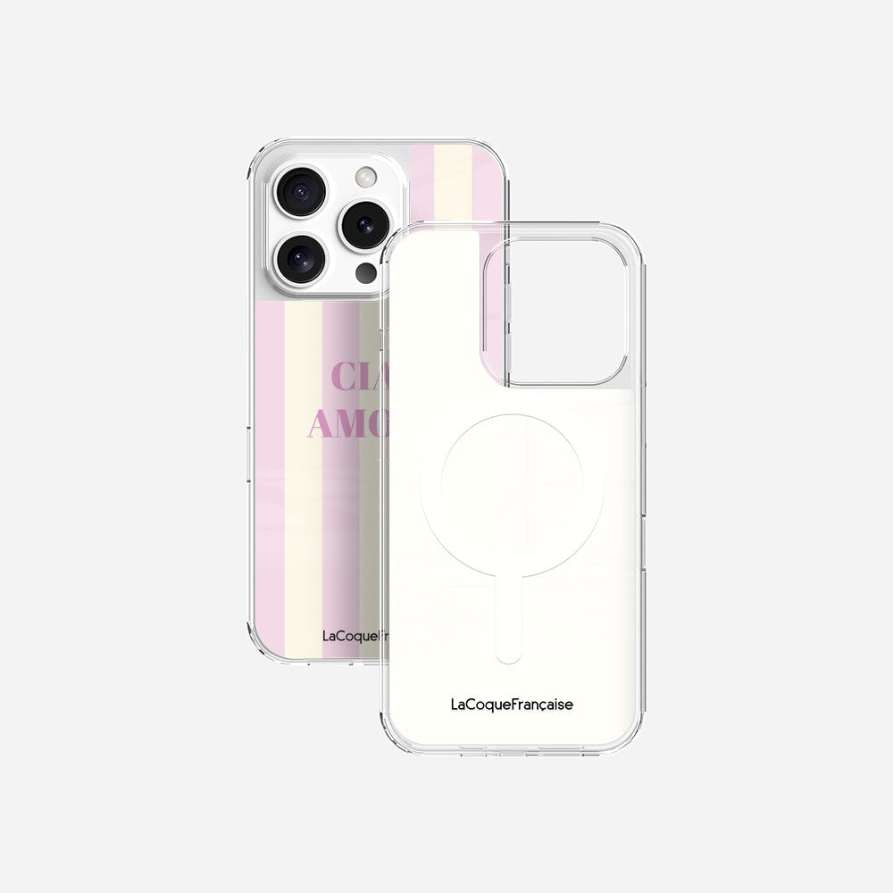 Coque Sans Anneaux Imprimee Ciao Amore Rose