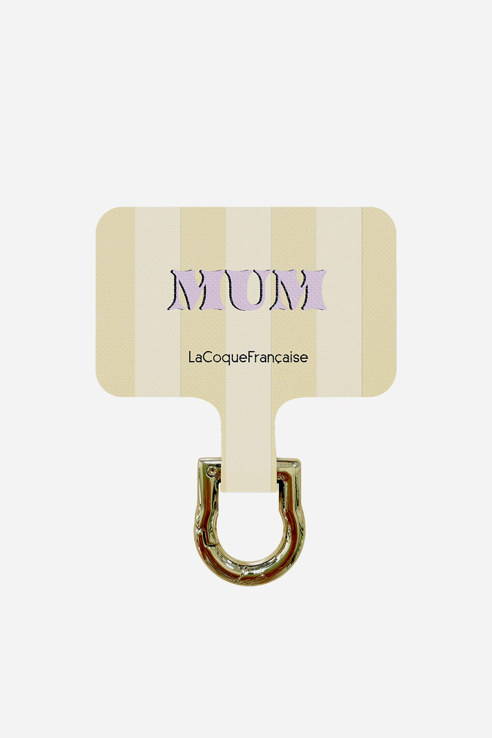 Adaptateur Personnalise Mum - Jaune Et Beige