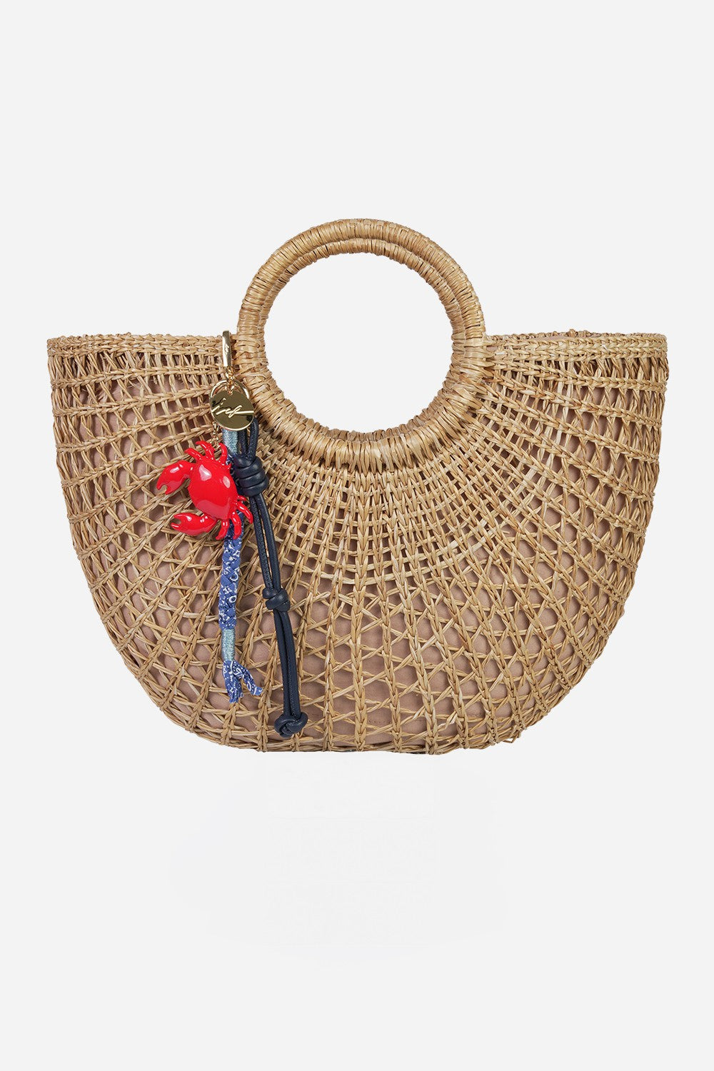 BIJOU DE SAC BOBBY BLEU CRABE
