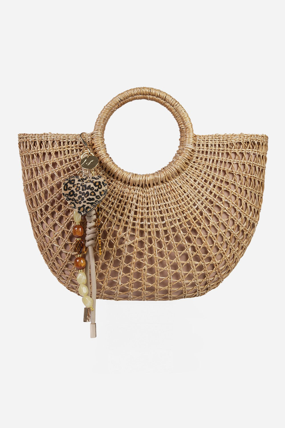 BIJOU DE SAC BOBBY BEIGE 32 CM