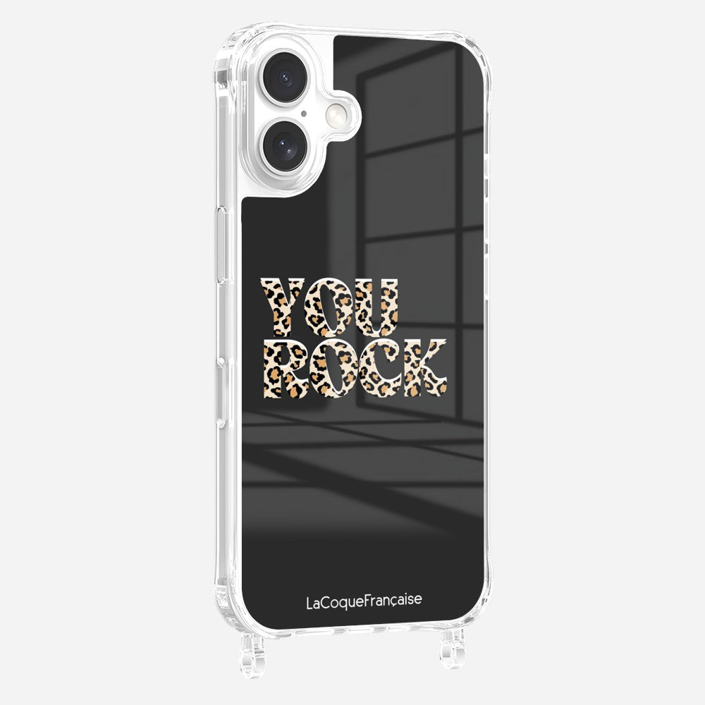 Coque Anneaux Imprimee You Rock Leo