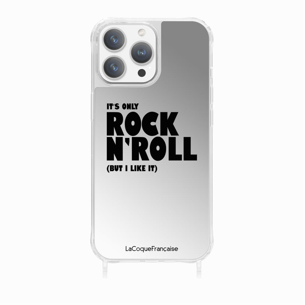 Coque Anneaux Miroir Imprimee Rock N'roll