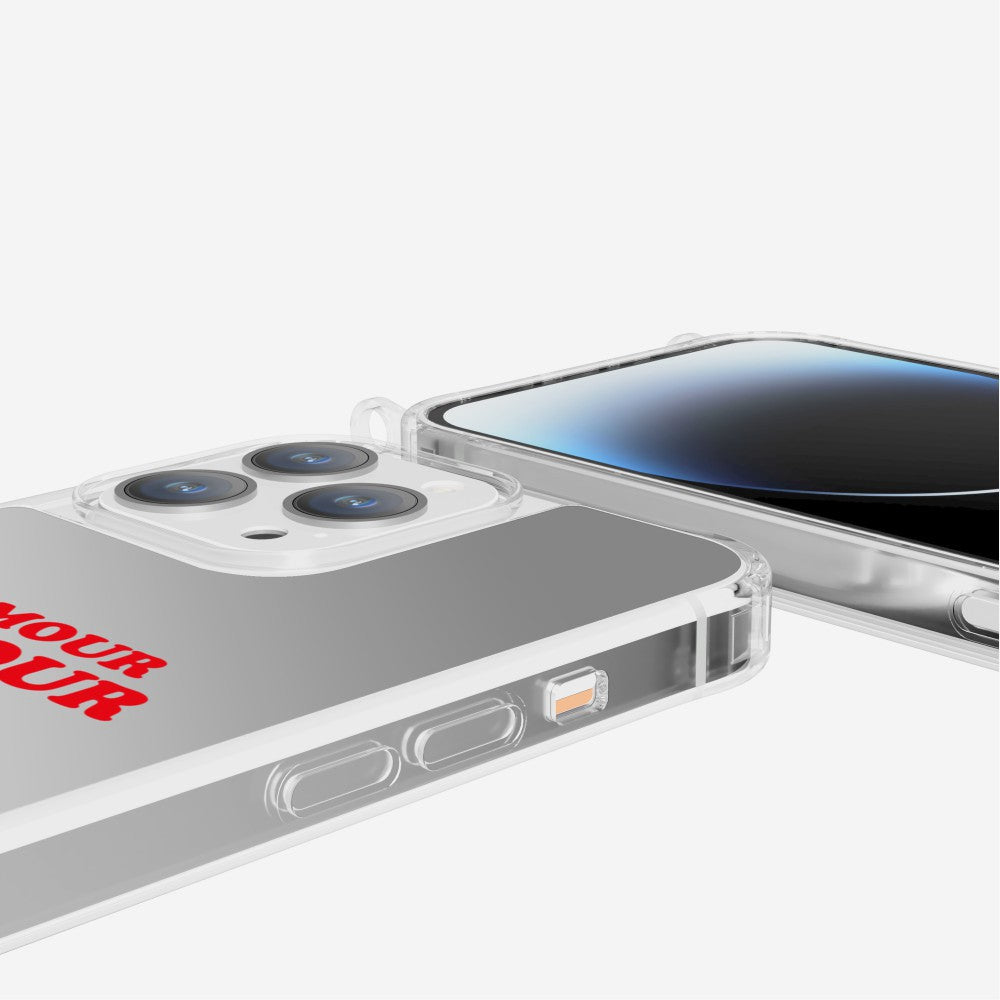 Coque Anneaux Miroir Imprimee Amour Amour