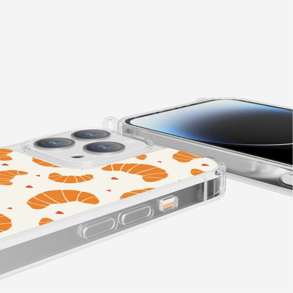 Coque Anneaux Imprimee Love Croissant