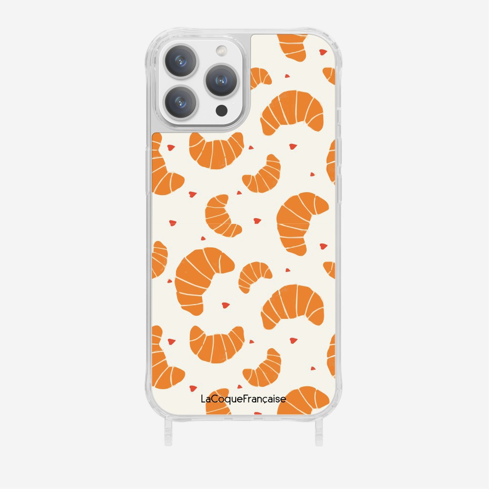 Love Crescent Printed Rings Phone Case