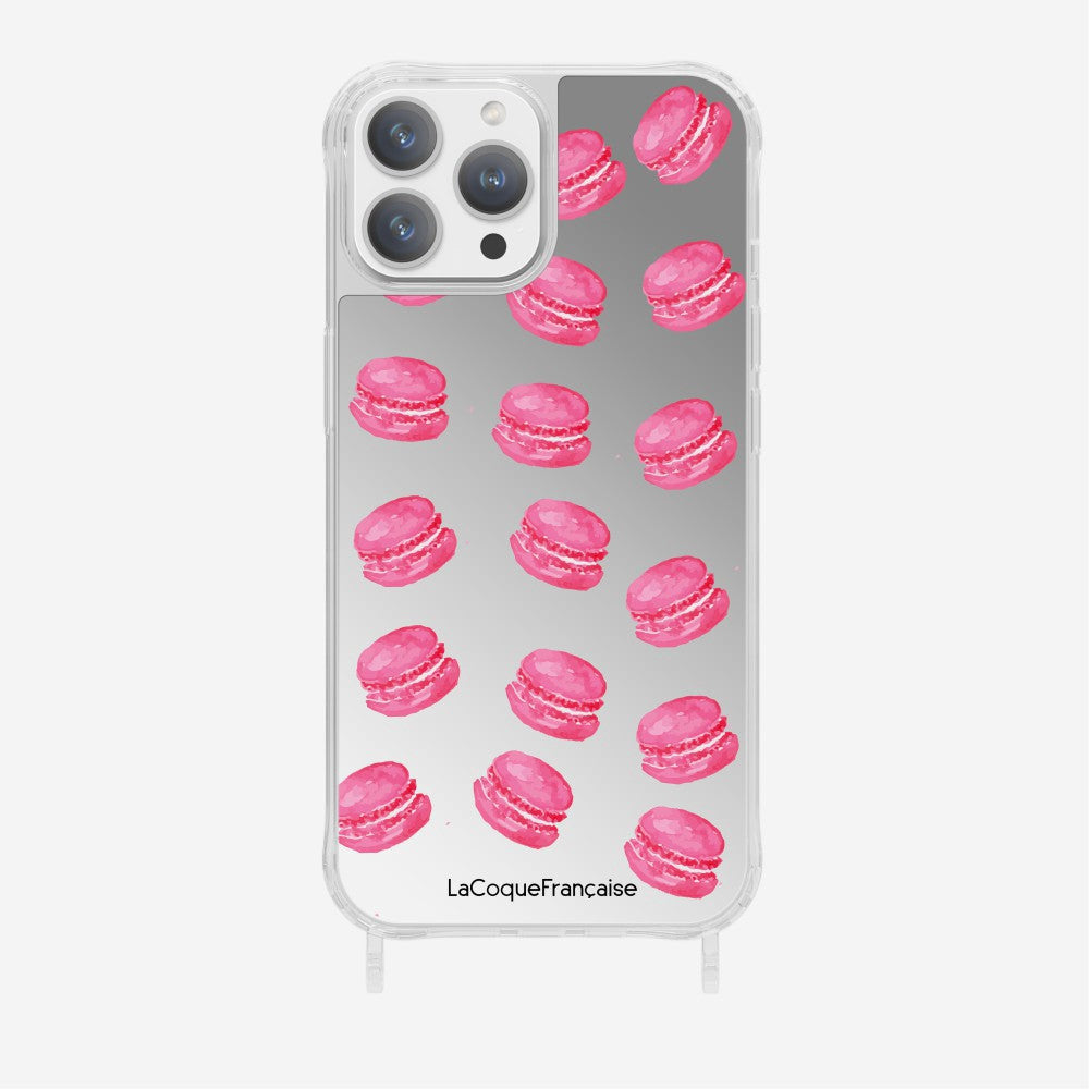 Macaron Printed Ring-Shaped Case