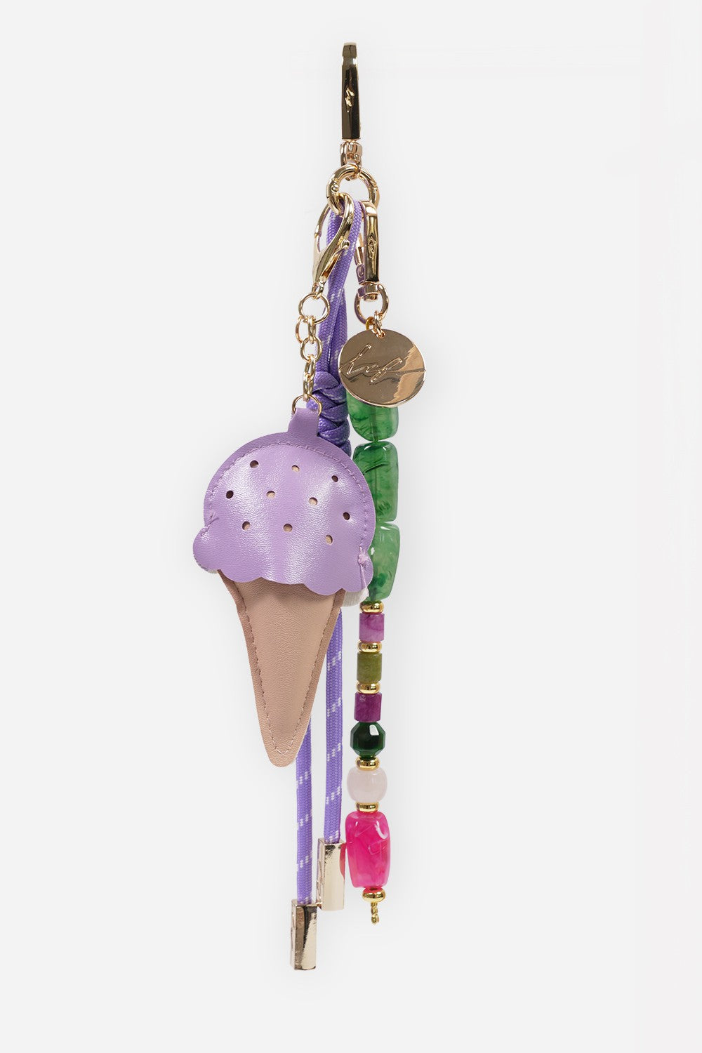 BOBBY PURPLE BAG JEWEL 32 CM