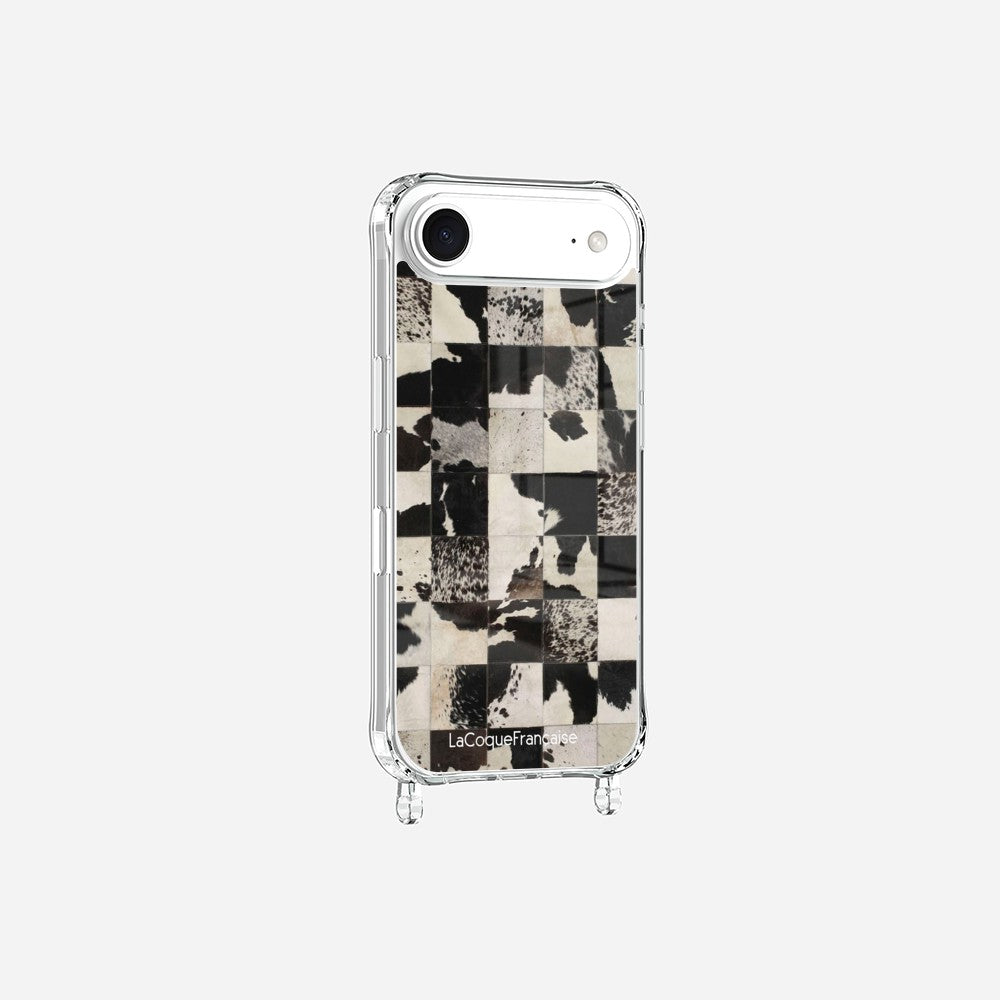 Coque Anneaux Imprimee Mosaique Vache