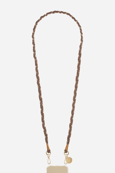 Chaine Longue Doha Marron 120 cm