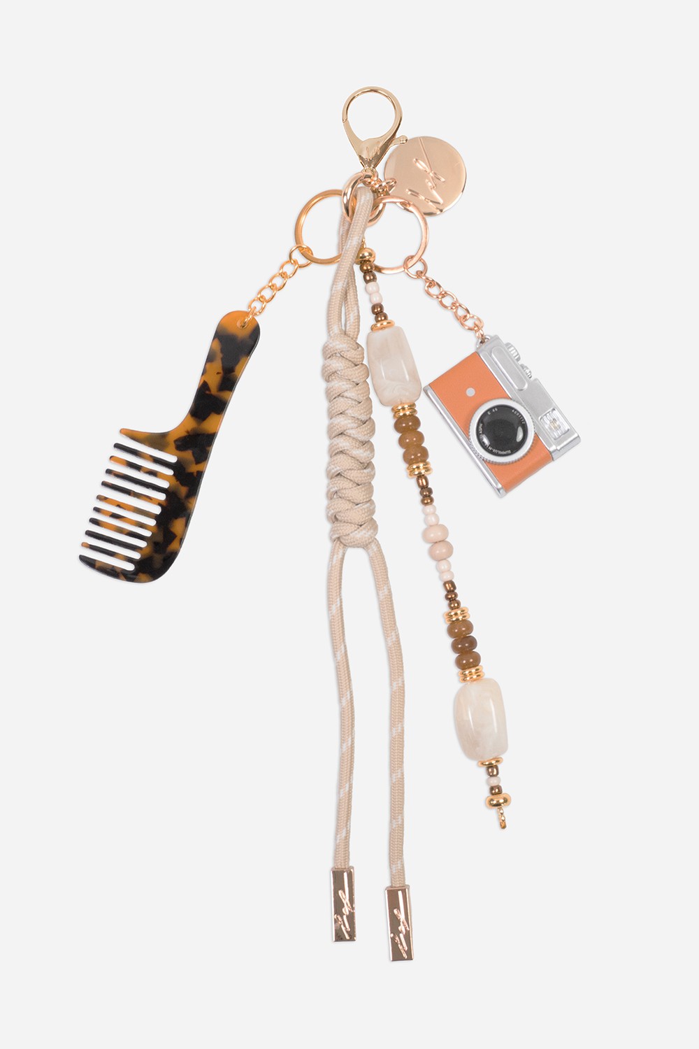 Bijoux Sac Bobby Beige  30 cm