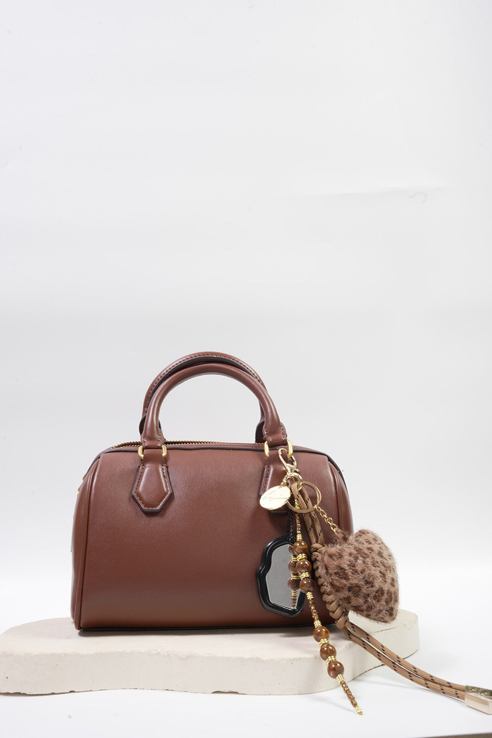 Bijoux Sac Bobby Taupe 30 cm
