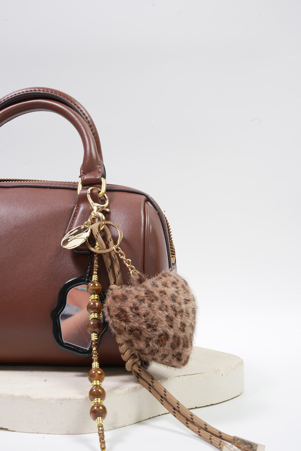 Bijoux Sac Bobby Taupe 30 cm