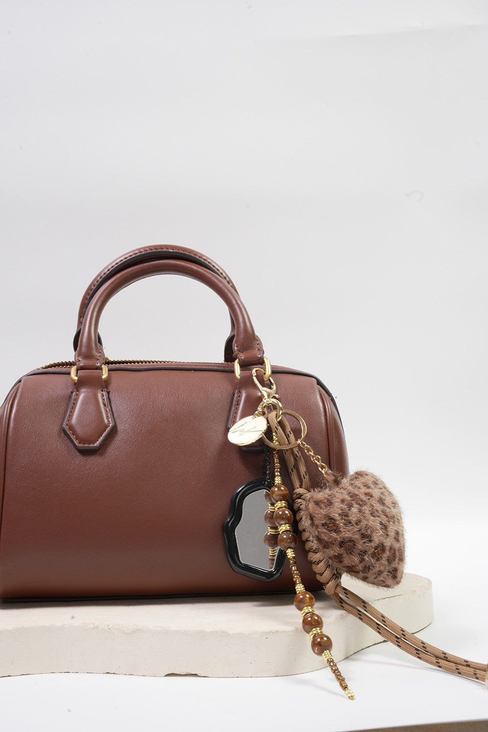 Bijoux Sac Bobby Taupe 30 cm