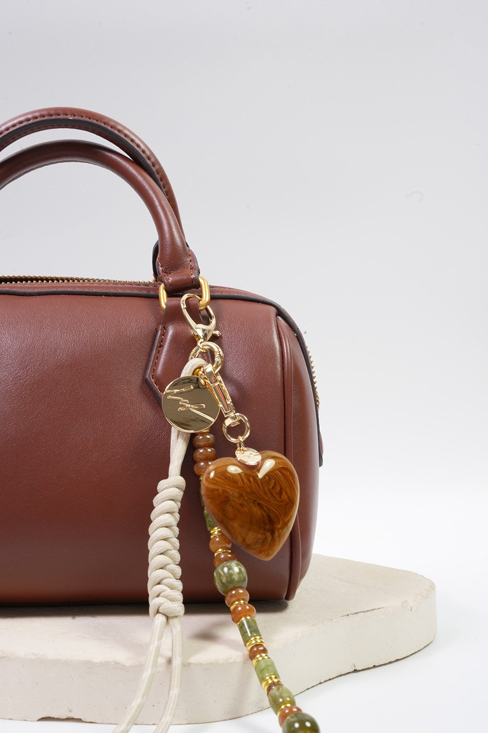 Bijoux Sac Mirco Beige 30 cm