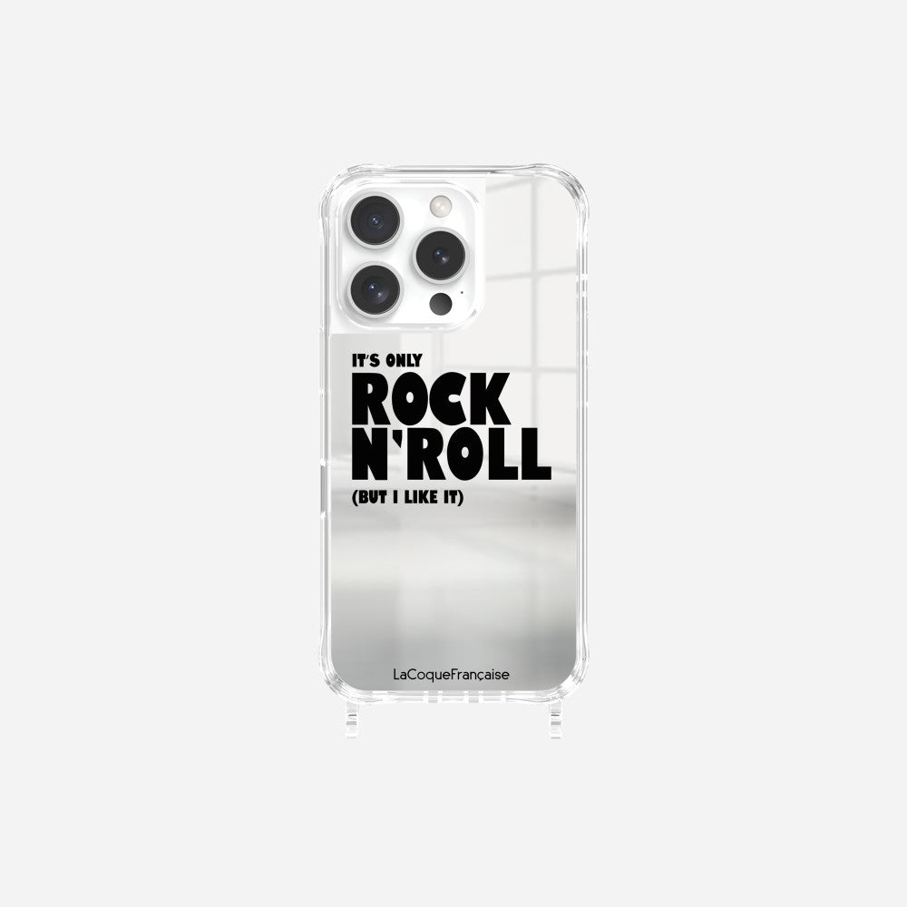 Coque Anneaux Miroir Imprimee Rock N'roll