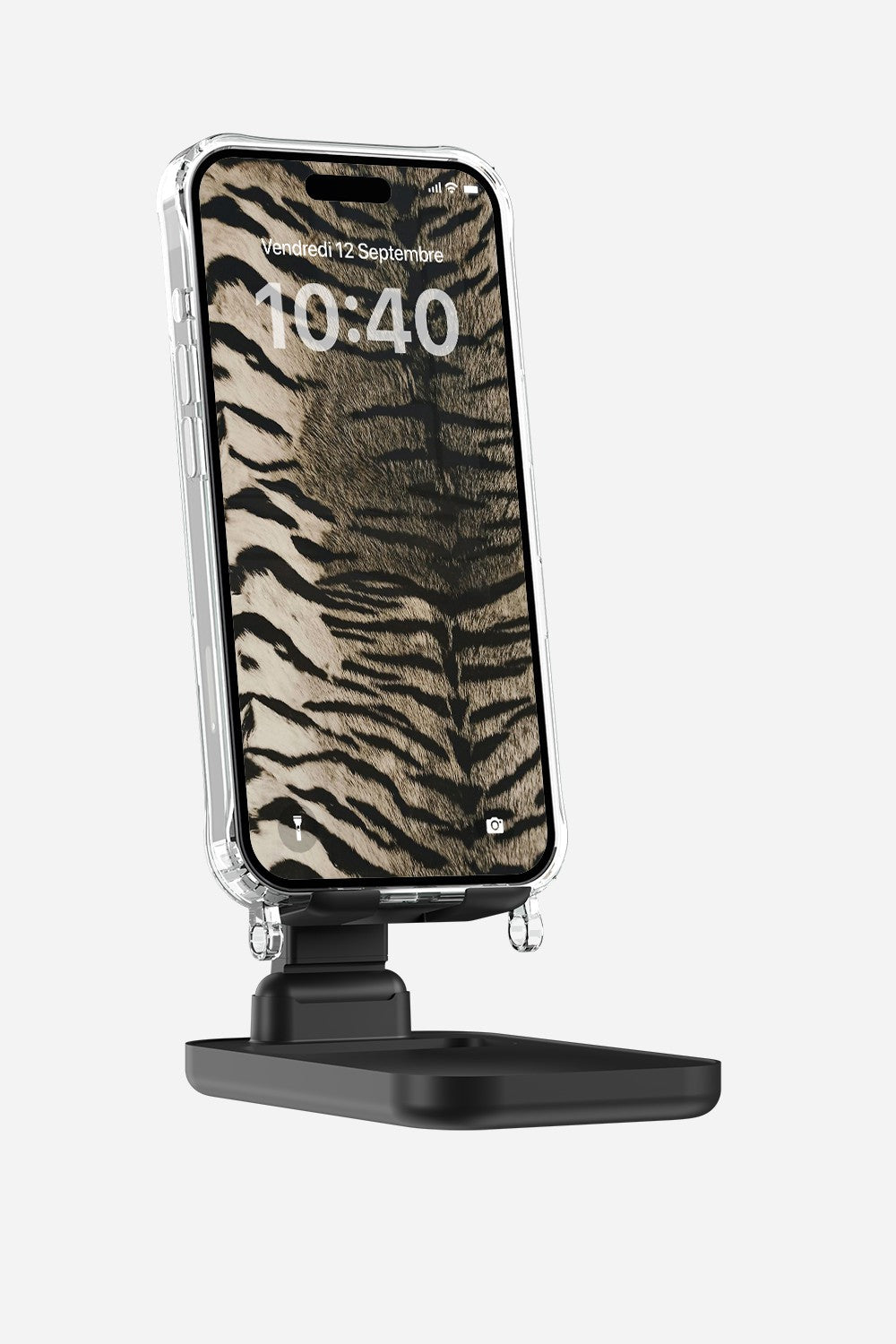 Support Bureau Zebre Gris Zebre Gris