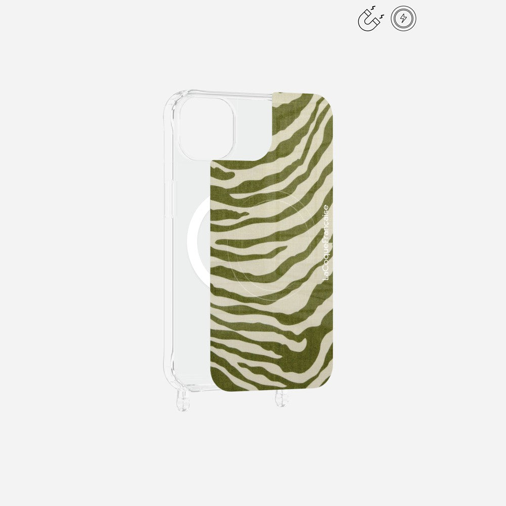 Plaque Magnetique Imprimee Zebre Vert - 17