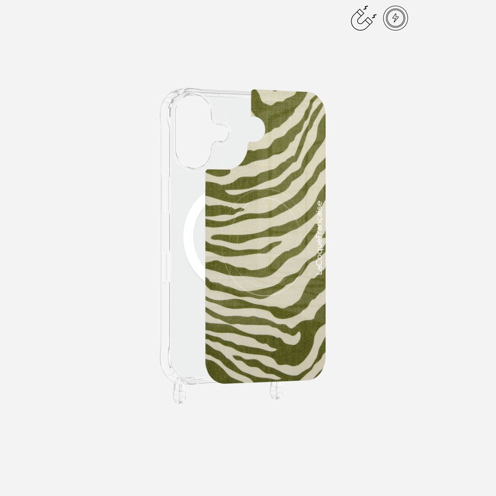 Plaque Magnetique Imprimee Zebre Vert - 9