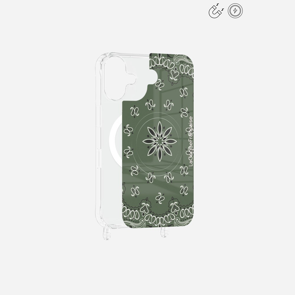 Plaque Magnetique Imprimee Bandana Kaki - 9