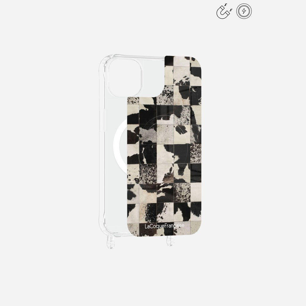 Plaque Magnetique Imprimee Mosaique Vache - 17