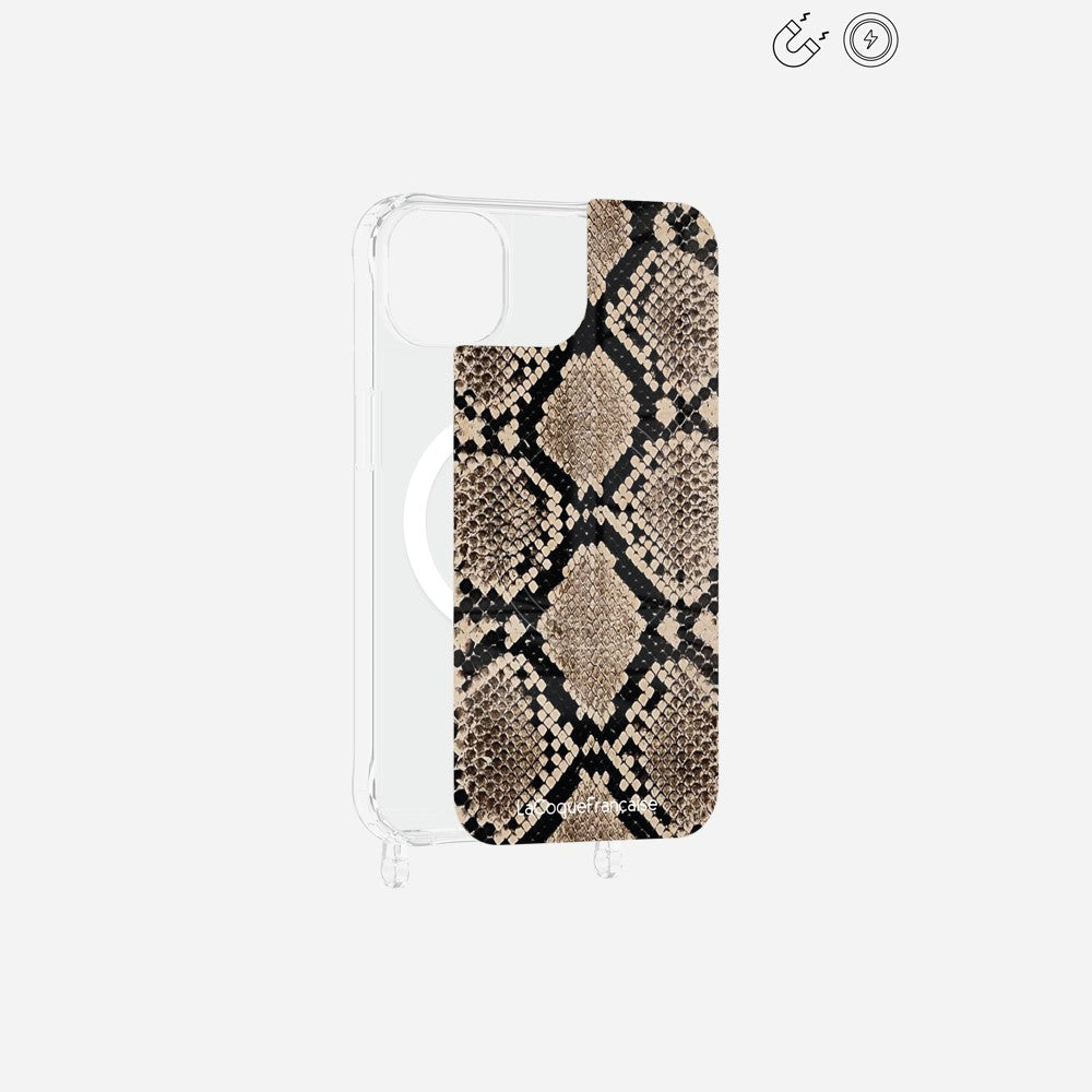 Plaque Magnetique Imprimee Python Beige - 17