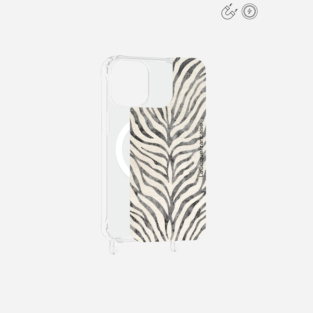 Plaque Imprimee Magnetique iPhone 13 Pro Max Noir 6.7 Pouces