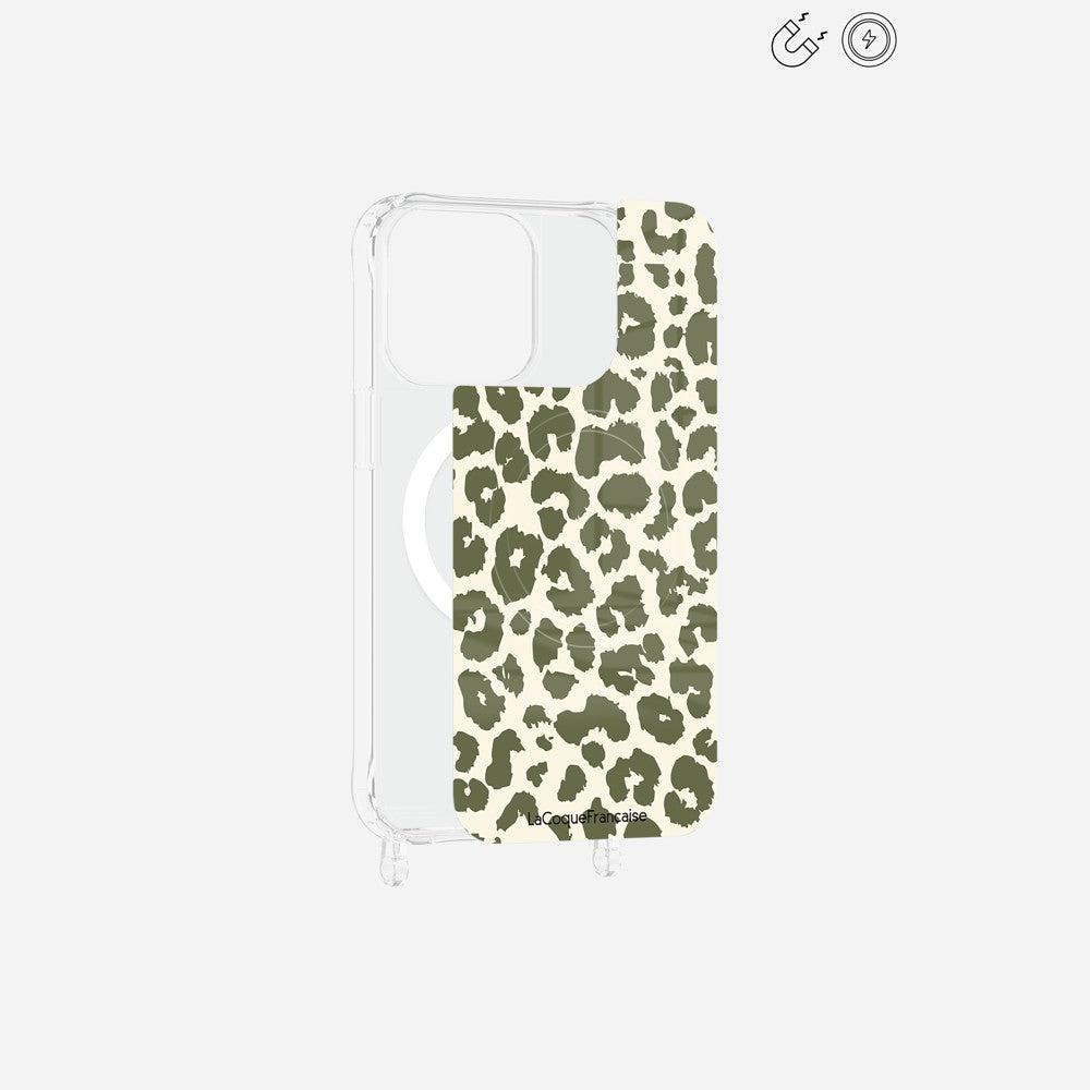 Plaque Magnetique Imprimee Leopard Kaki - 18