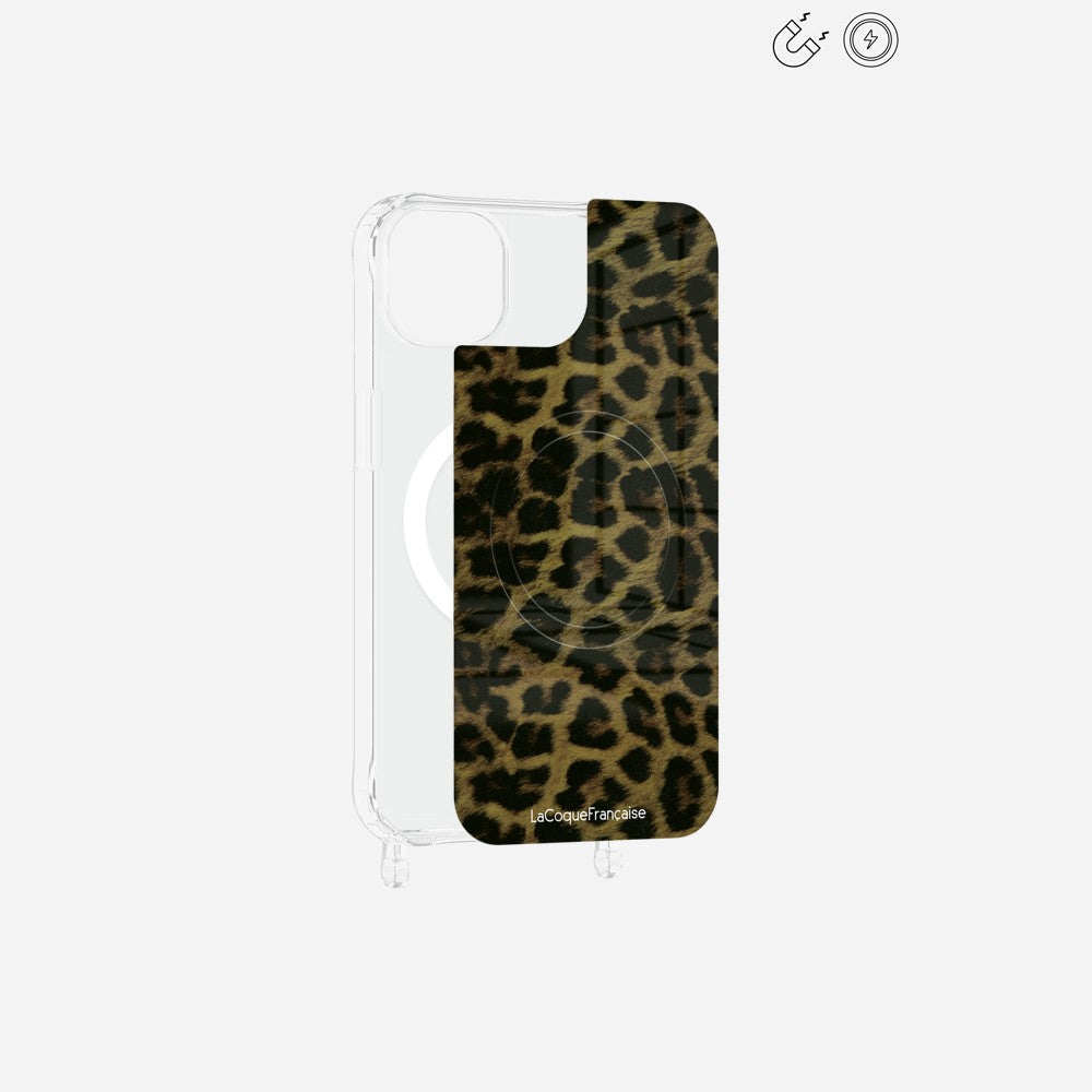 Plaque Magnetique Imprimee Leopard Kaki Et Noir - 17