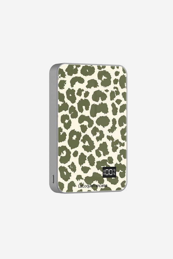 Batterie Magsafe Leopard Kaki Kaki 10 000 Mah