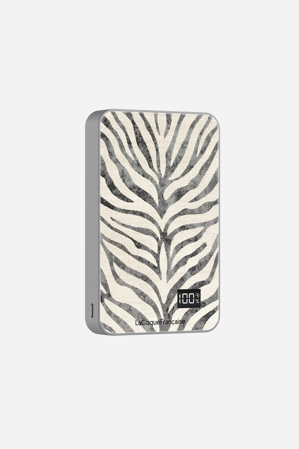 Batterie Magsafe Zebre Gris Gris 10 000 Mah