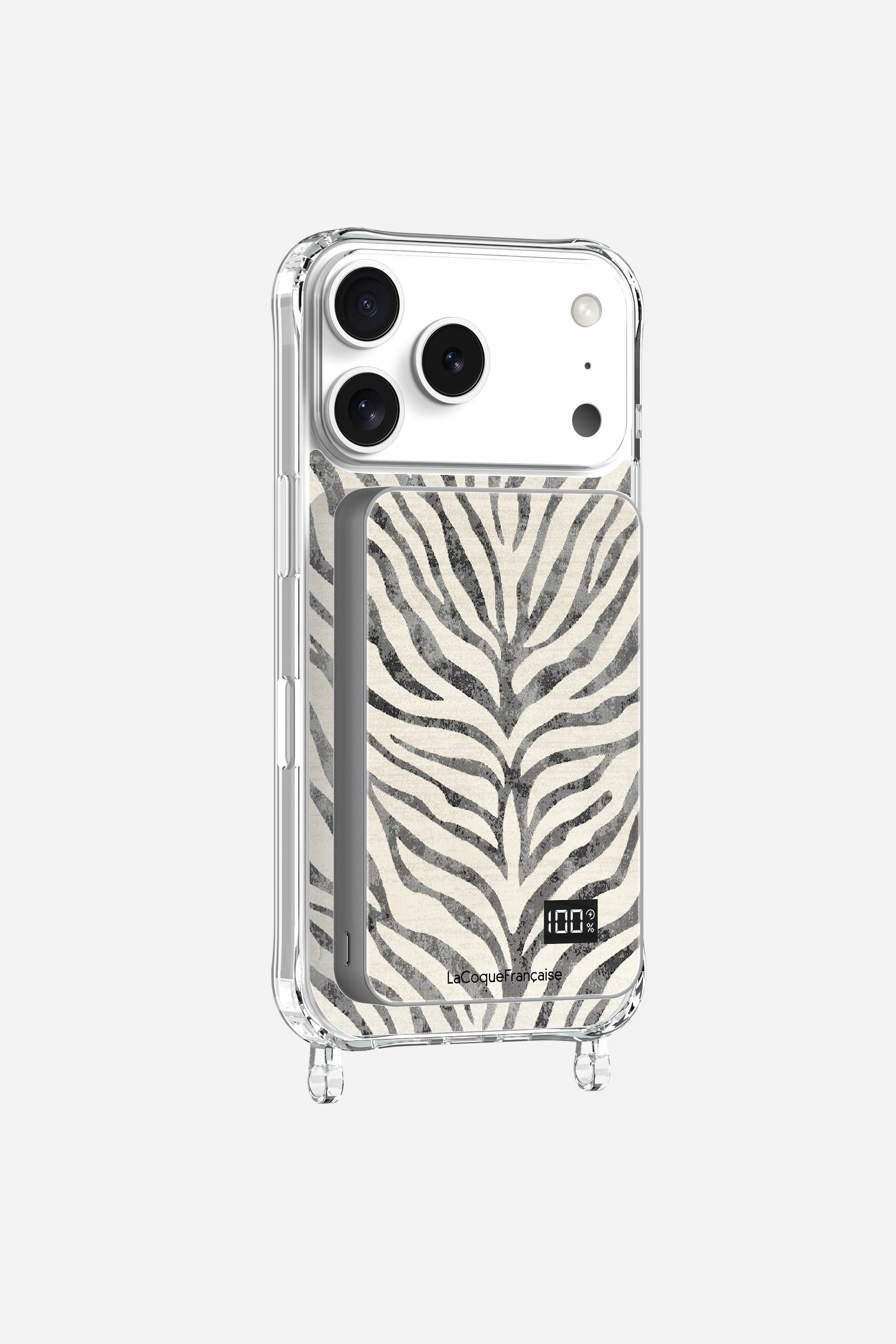 Batterie Magsafe Zebre Gris Gris 10 000 Mah