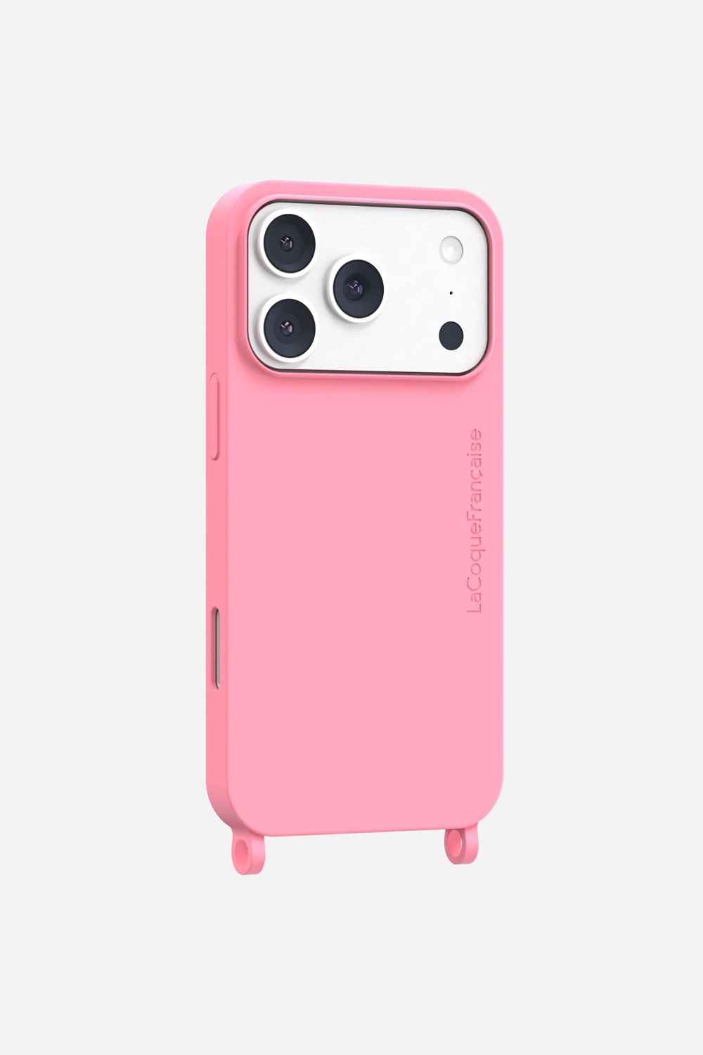 Coque Anneaux Soft Touch Rose - 36