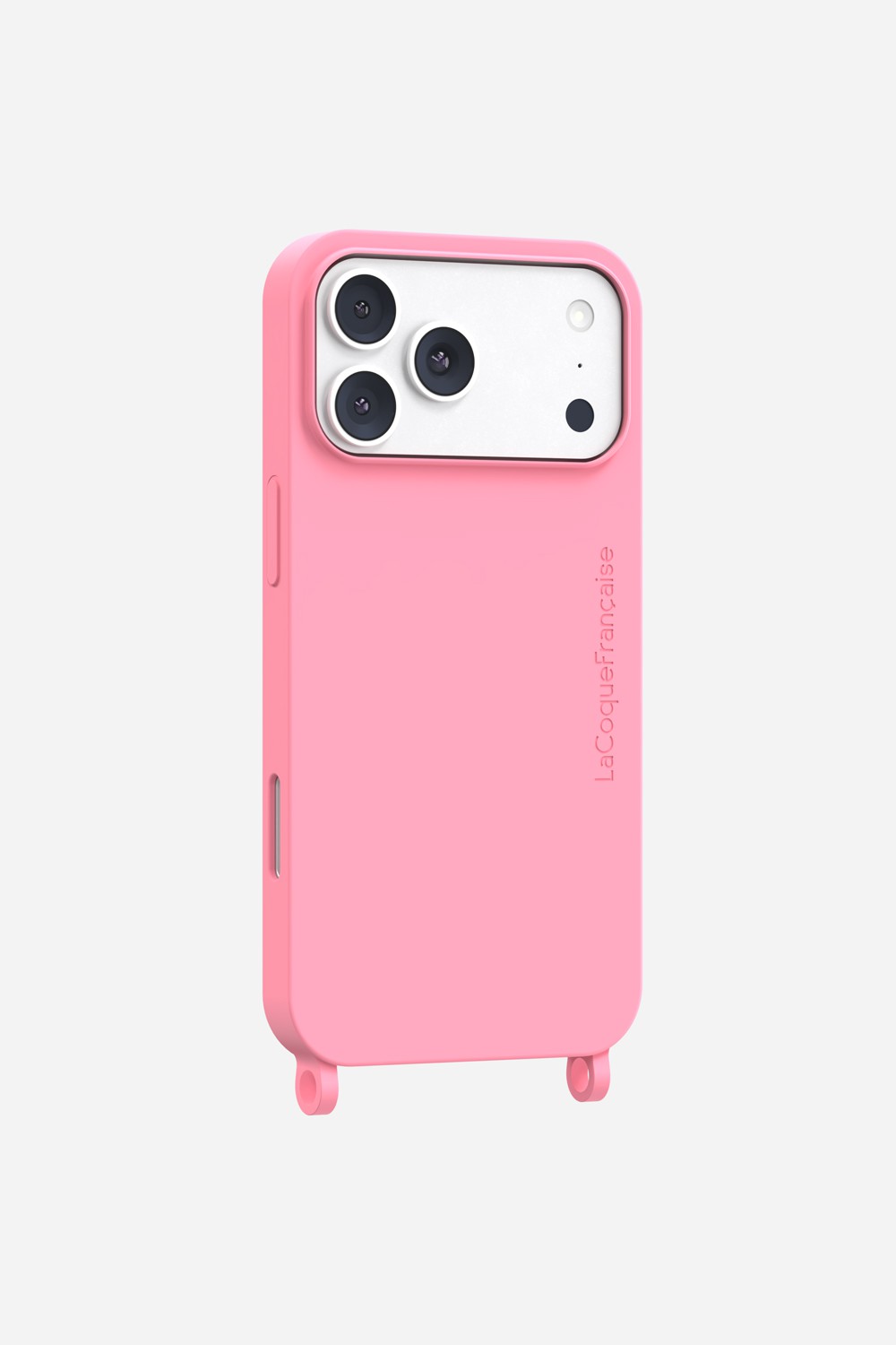 Soft Touch Pink Rings Case