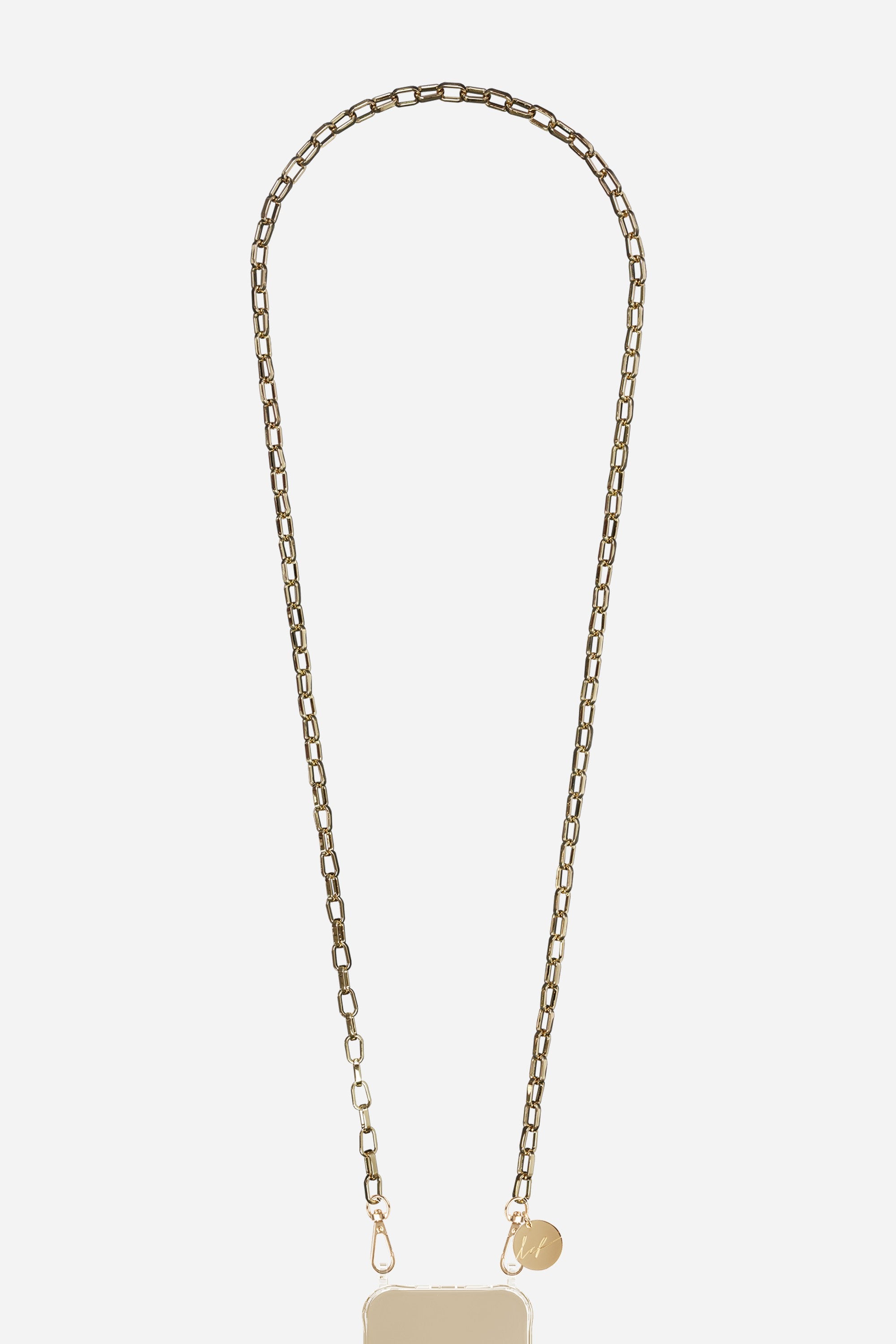 Chaine Longue Petra Dore 120 cm