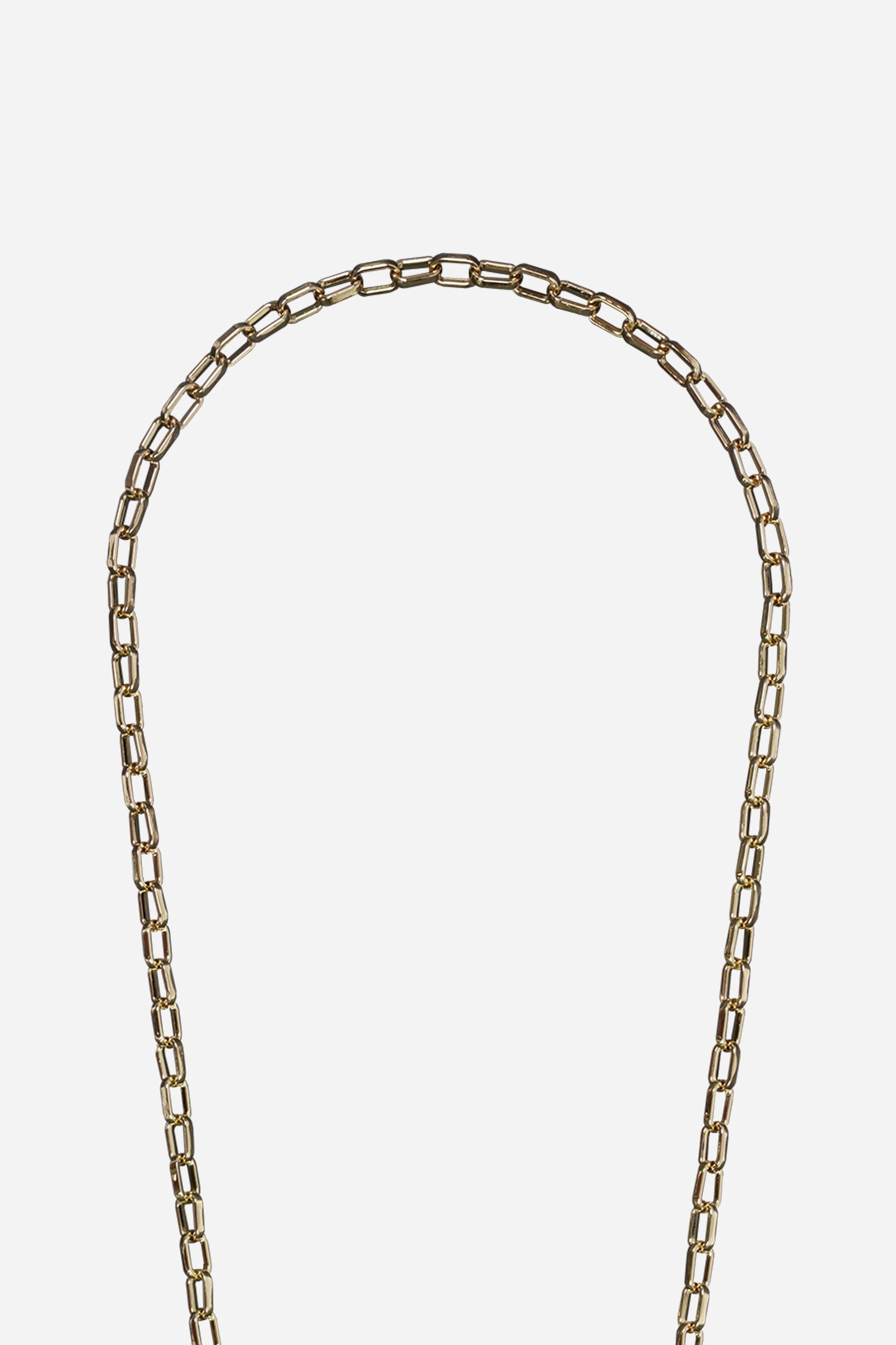 Chaine Longue Petra Dore 120 cm