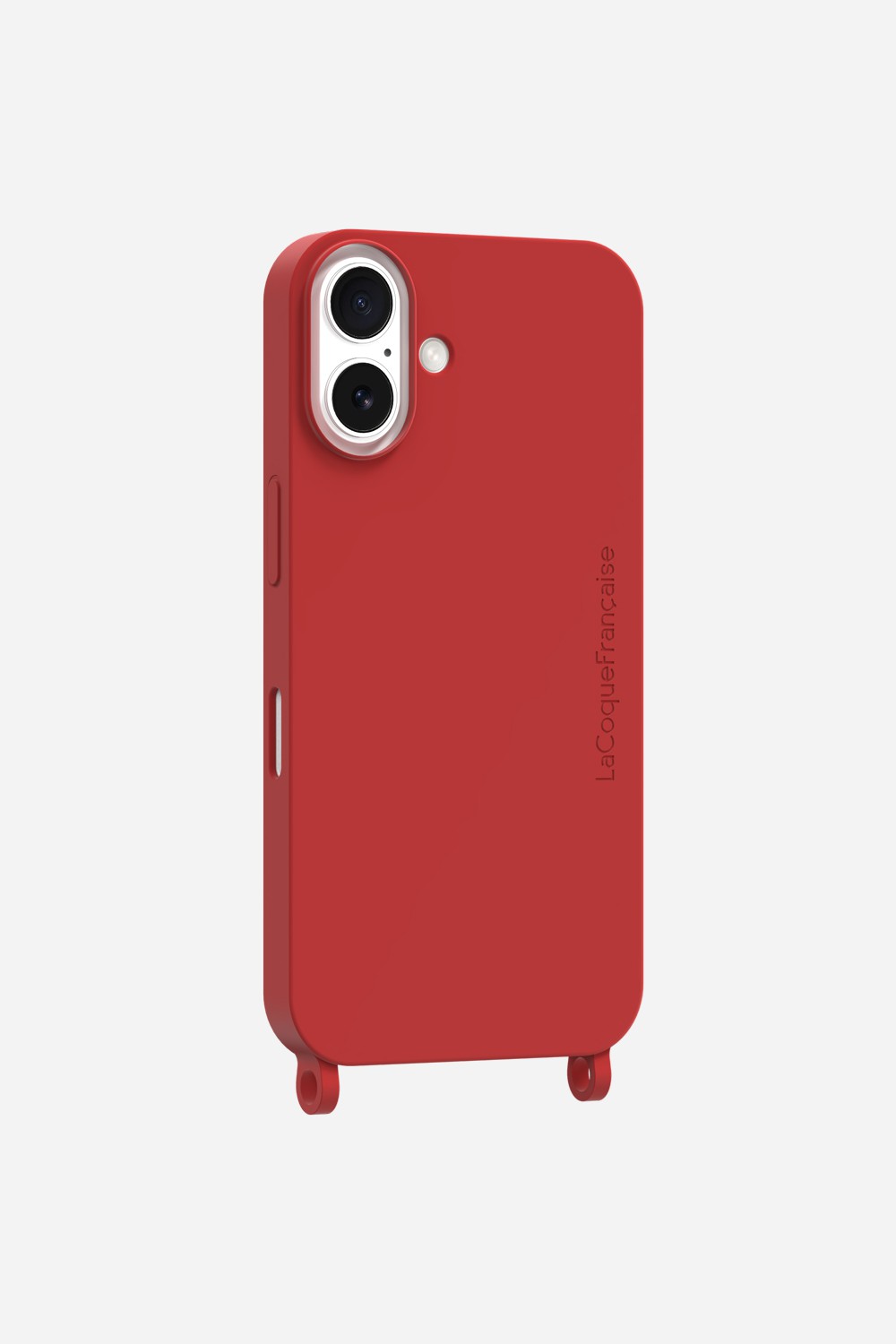 Coque Anneaux Soft Touch Rouge - 6