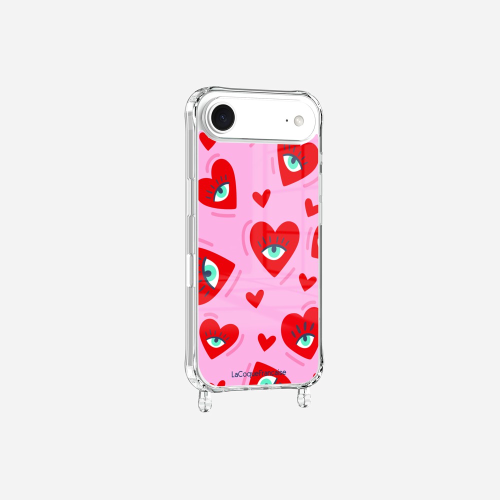 Coque Anneaux Imprimee Yeux D'amour